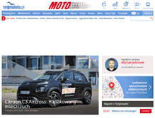 Tablet Screenshot of moto.trojmiasto.pl