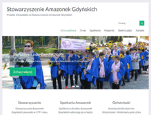 Tablet Screenshot of amazonki.trojmiasto.pl