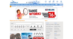 Desktop Screenshot of kino.trojmiasto.pl